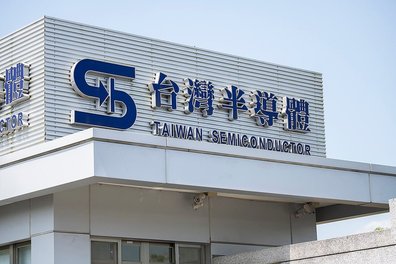 TSMC manufactures advanced logic chips at its foundries in Taiwan and abroad.