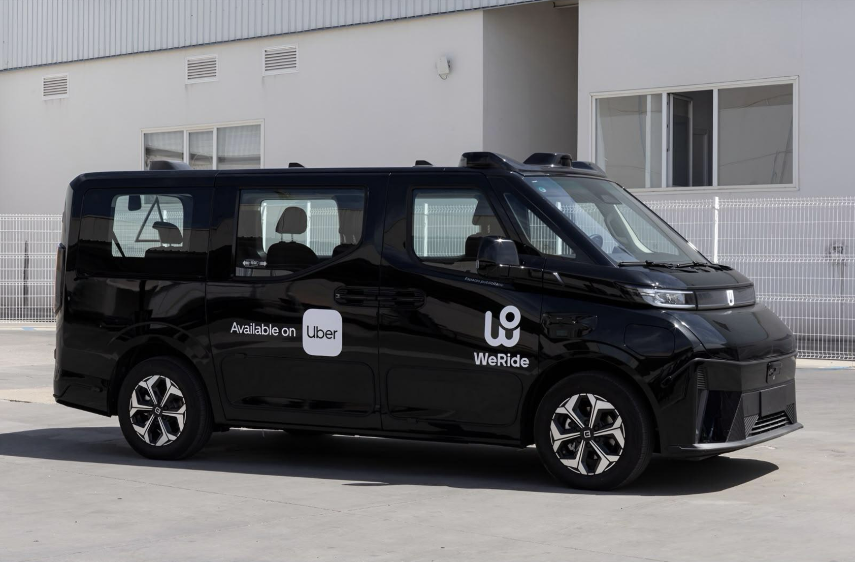 WeRide's GXR autonomous vehicle is set for supervised testing in the Madrid region.