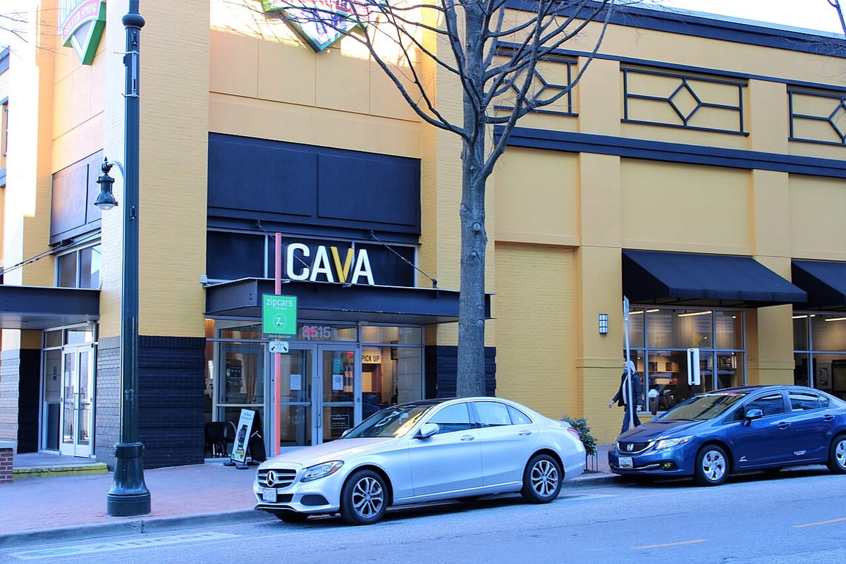 CAVA operates more than 450 Mediterranean fast-casual restaurants across 29 states and Washington, D.C.