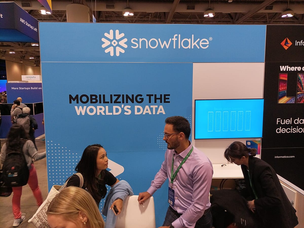 Snowflake's business is built around cloud data warehousing.