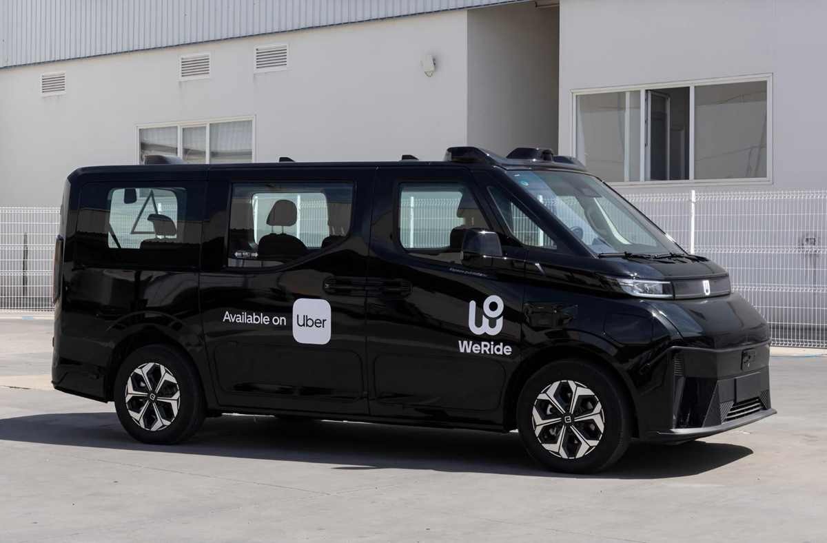 WeRide's GXR autonomous vehicle is set for supervised testing in the Madrid region.