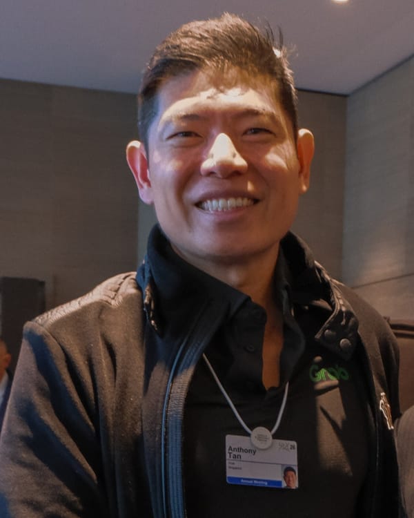 Grab chief executive Anthony Tan, who disclosed a roughly $29.9 million open-market share purchase.